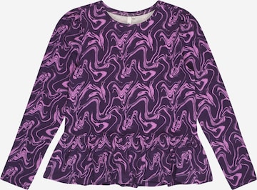 Pieces Kids Shirt 'Amari' in Purple: front