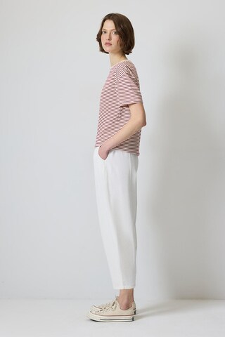 Touche Prive Tapered Hose in Weiß