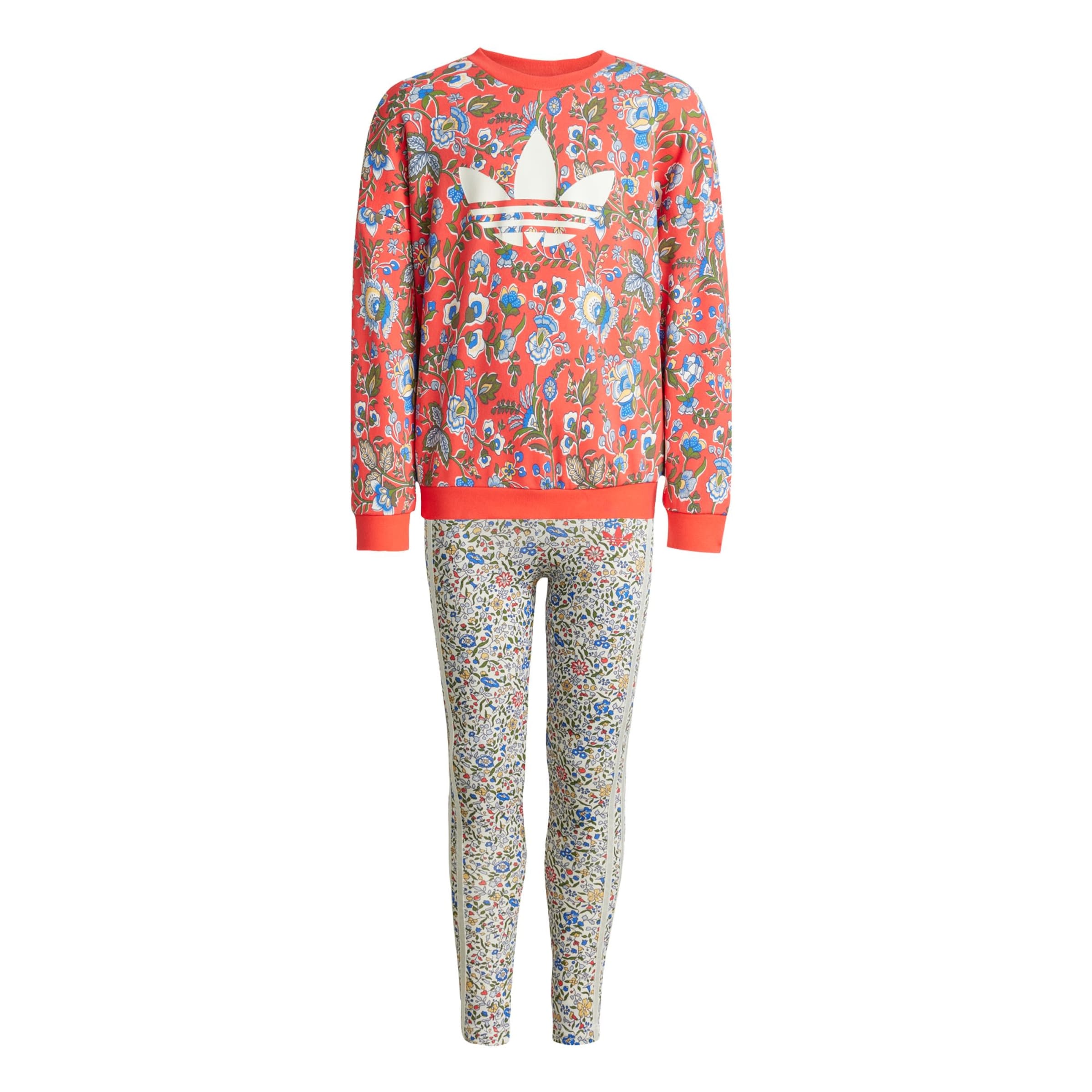 Survêtement 'Adidas Originals X Liberty London' ADIDAS ORIGINALS en rouge : devant