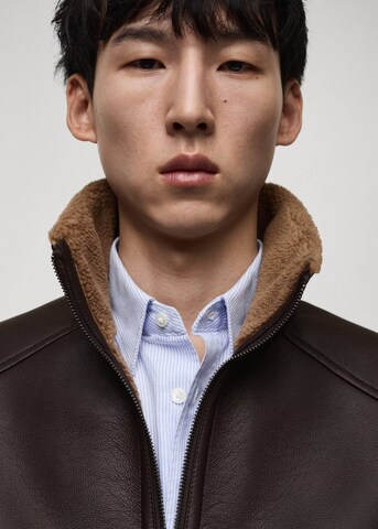 MANGO MAN Between-Season Jacket 'Ronald' in Brown