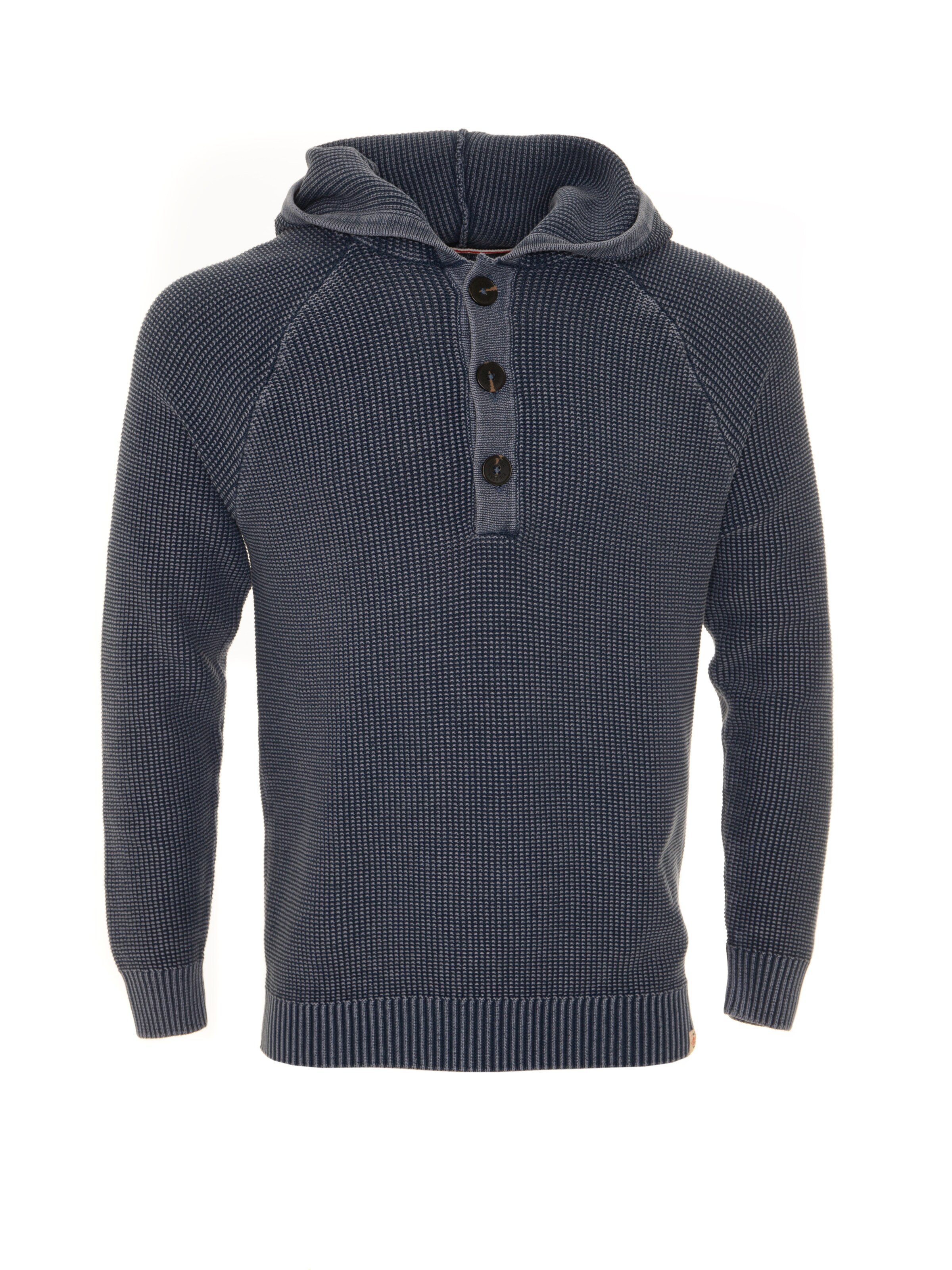 BIG STAR Trui 'CARLSON' in Blauw: voorkant