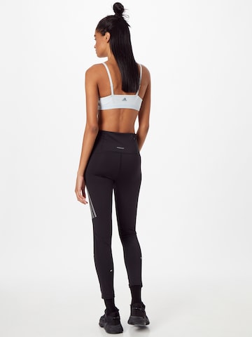 ADIDAS SPORTSWEAR Skinny Workout Pants 'Own The Run' in Black