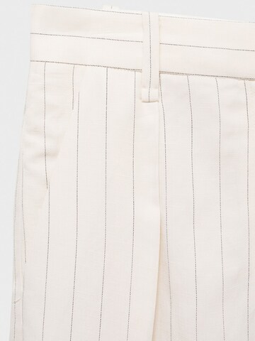 MANGO Loosefit Shorts 'CAMBERRA' in Weiß