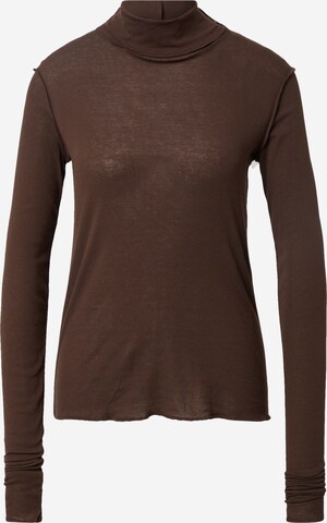 WEEKDAY Sweater 'Essential' in Brown: front