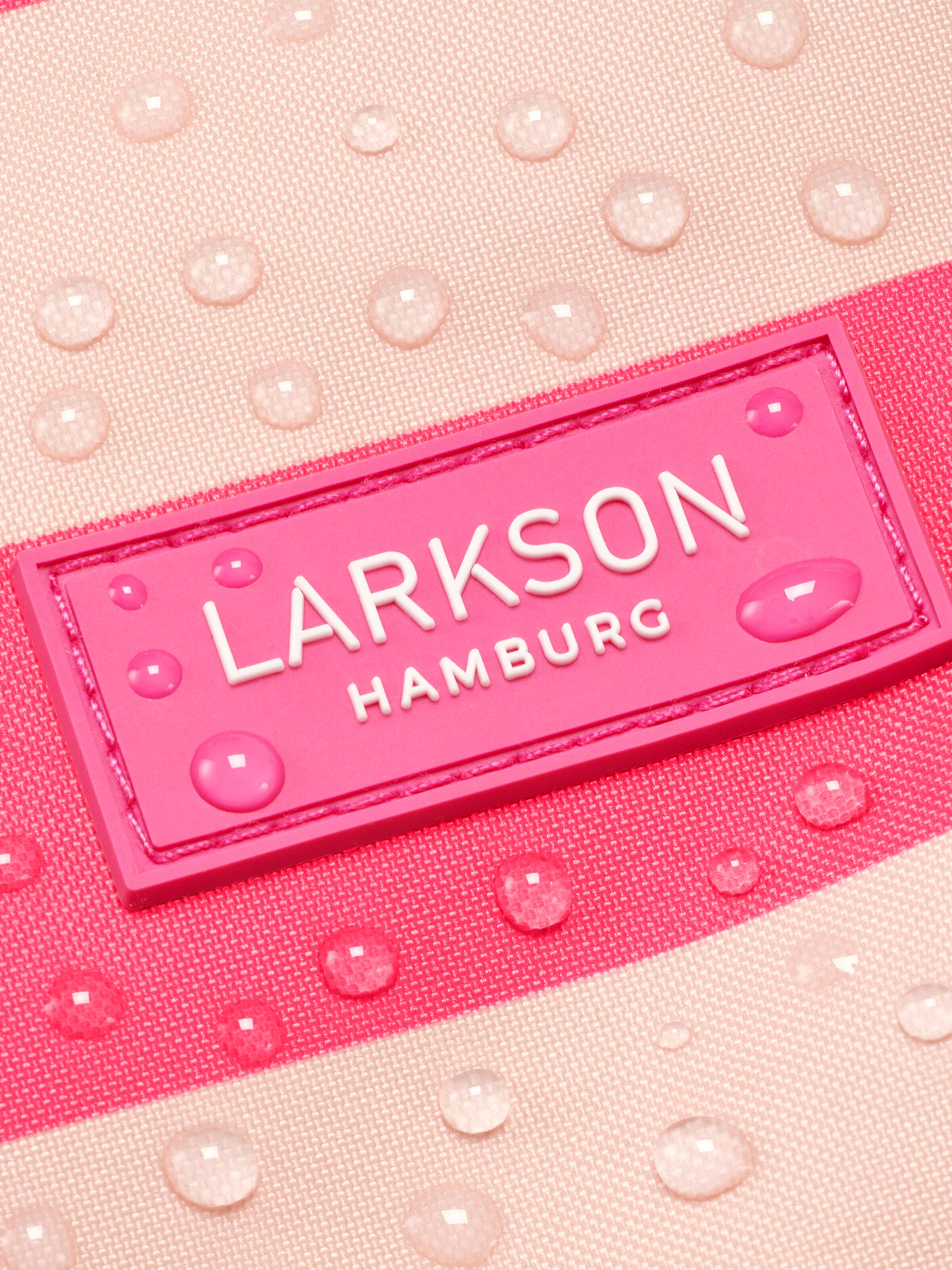 LARKSON Пляжная сумка 'Linn' в Ярко-розовый