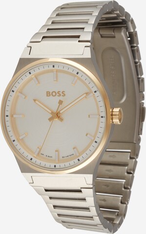 BOSS Analoog horloge in Zilver: voorkant