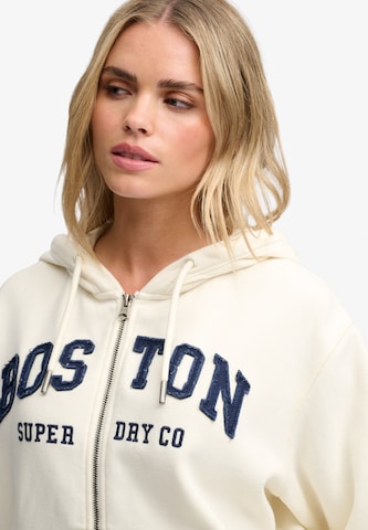 Superdry & Co Sweatjacke in Weiß