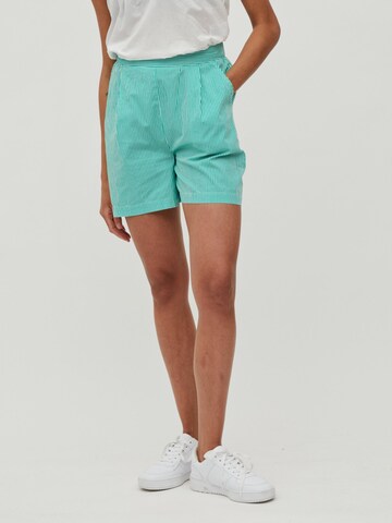 VILA Loosefit Shorts 'Malene' in Grün: Vorderseite