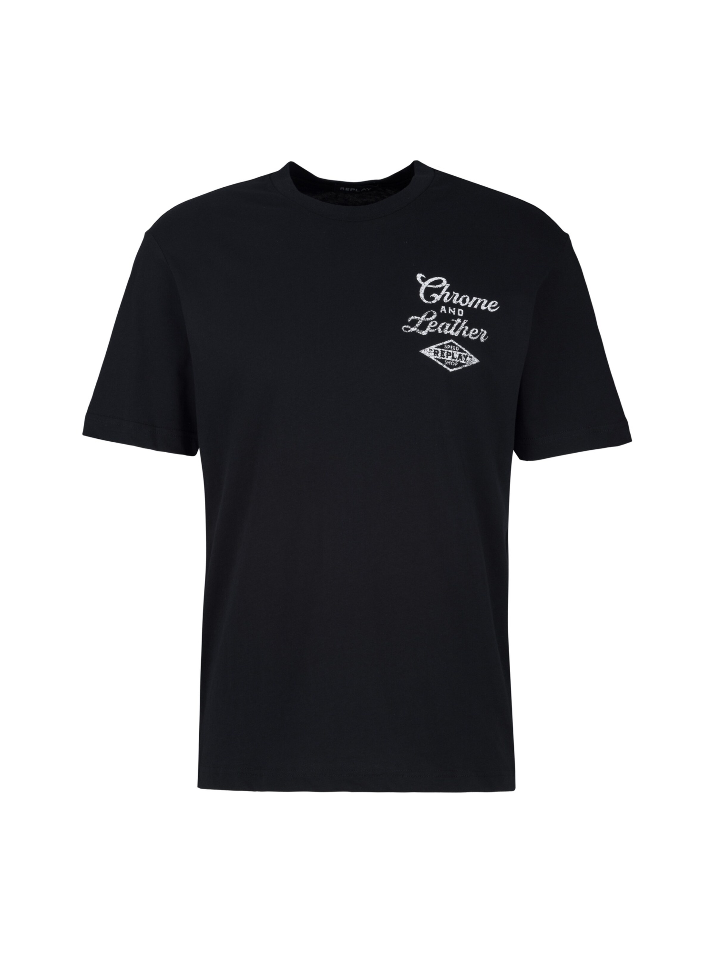 REPLAY Shirt in Black: front