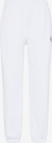 Calvin Klein Jeans Pants in White: front