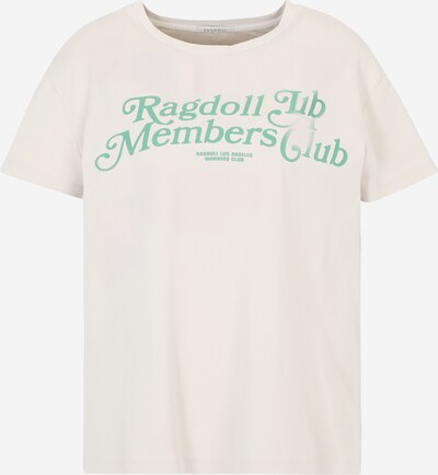 Ragdoll LA T-shirt en beige clair / vert, Vue avec produit