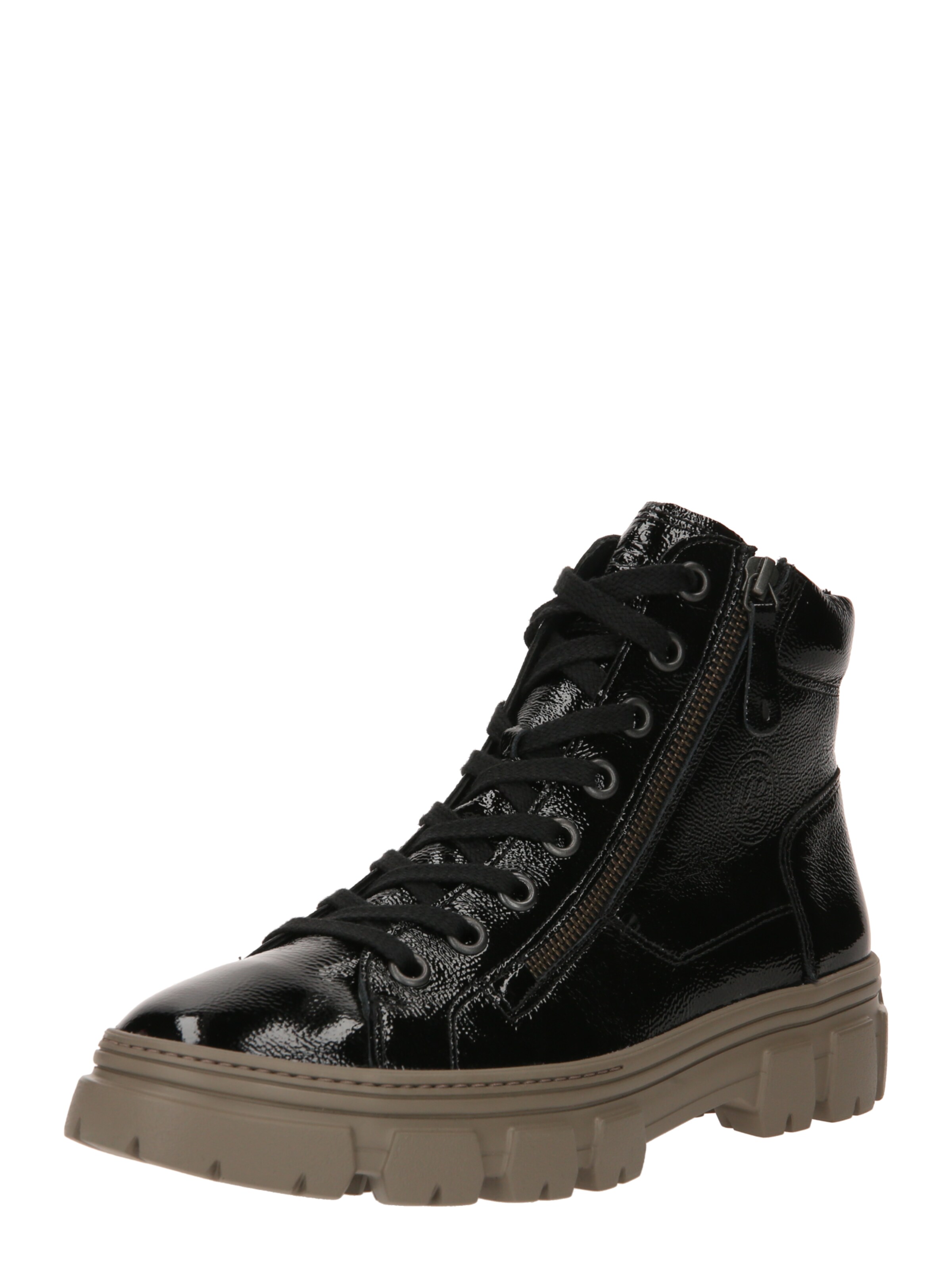 Bottines à lacets Paul Green en noir : devant