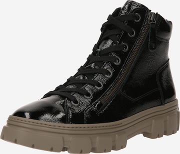 Paul Green - Botines con cordones en negro: frente