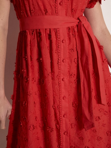 Apricot Jurk ' ' in Rood