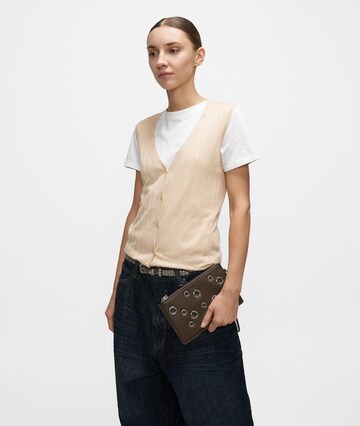 Liebeskind Berlin Clutch in Bruin: voorkant