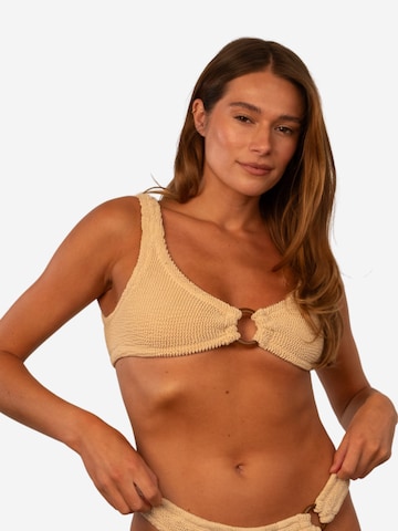 Billie Swim Classic Bikini top in Beige