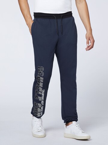 UNCLE SAM Regular Pants in Blue: front