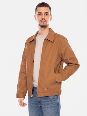 DICKIES Between-season jacket 'M Lined Eisenhower Jacket Brown Duck -- Men's Jacket' in Brown