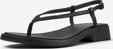 Sandales 'Dana' CAMPER en noir : devant