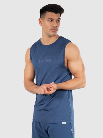 T-Shirt fonctionnel Smilodox en bleu