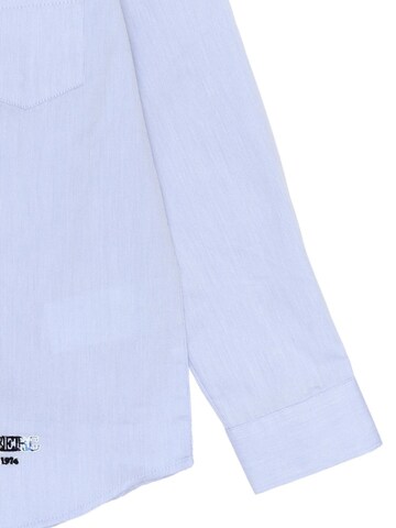 ICEBERGS Regular fit Button Up Shirt 'IC3 PINS' in Blue