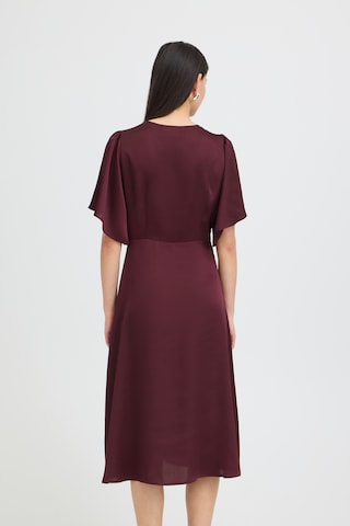 ICHI Dress 'IHSTORMY' in Red