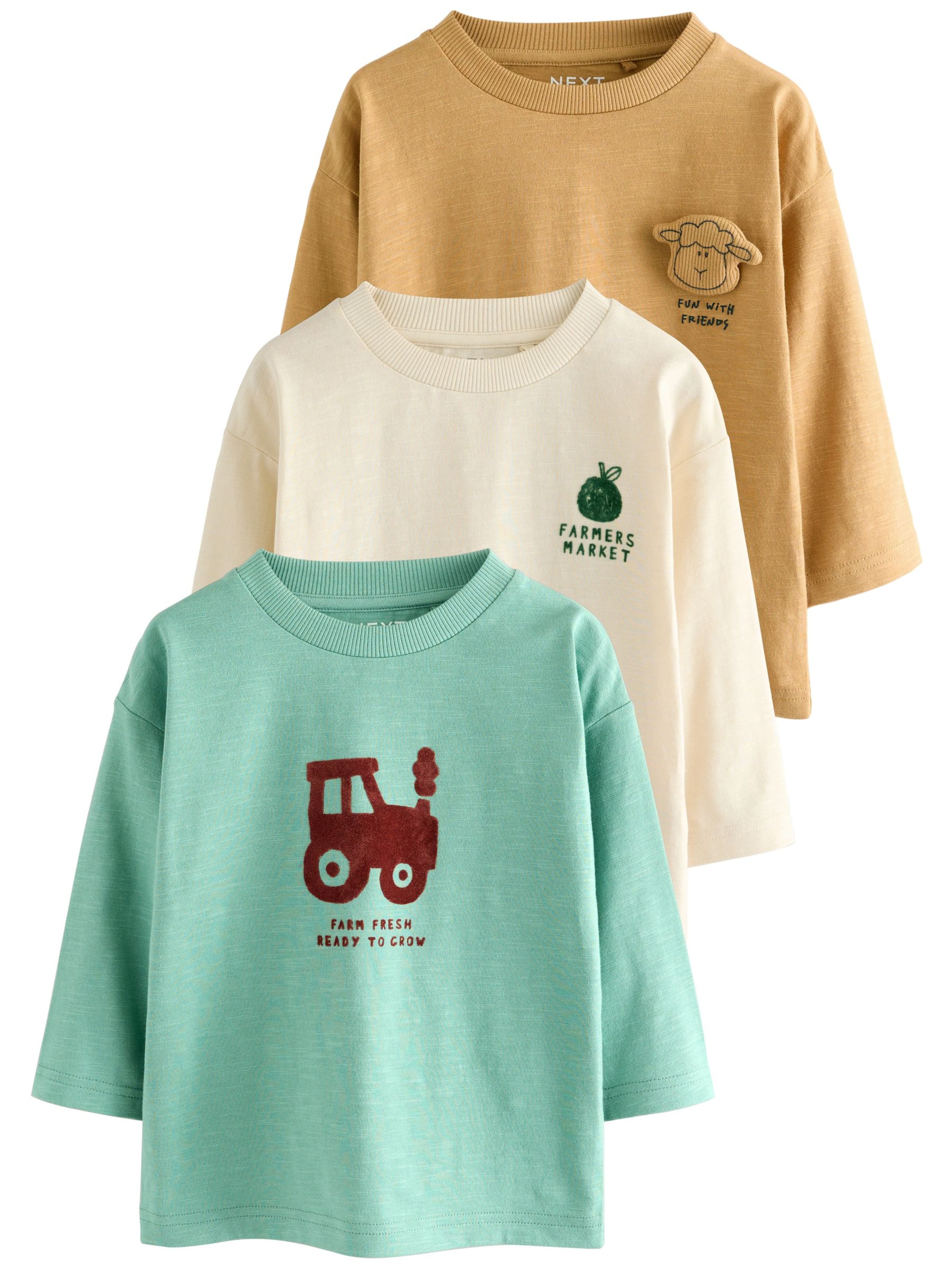 Maglietta di Next in beige: frontale