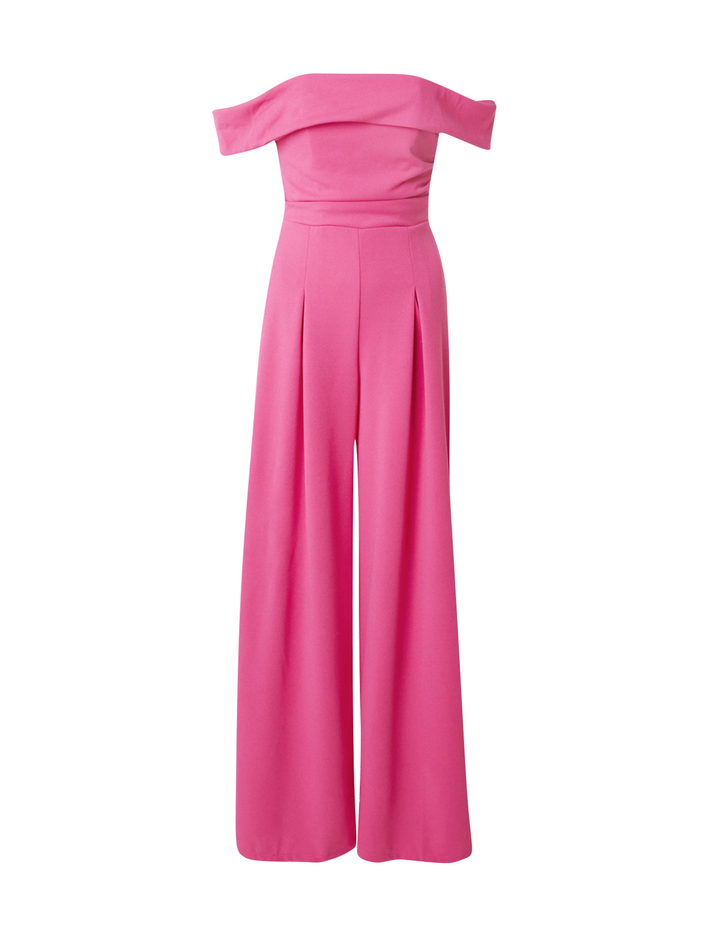 Combinaison 'BEA' WAL G. en rose : devant