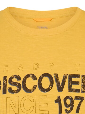 CAMEL ACTIVE T-Shirt in Gelb