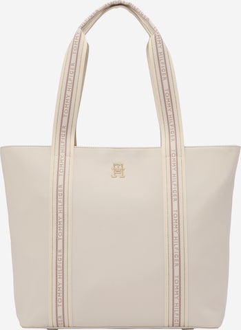 TOMMY HILFIGER Shopper in Weiß: predná strana