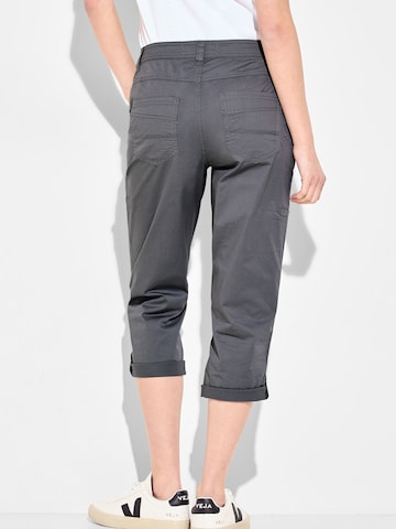 CECIL Slim fit Pants 'New York' in Grey