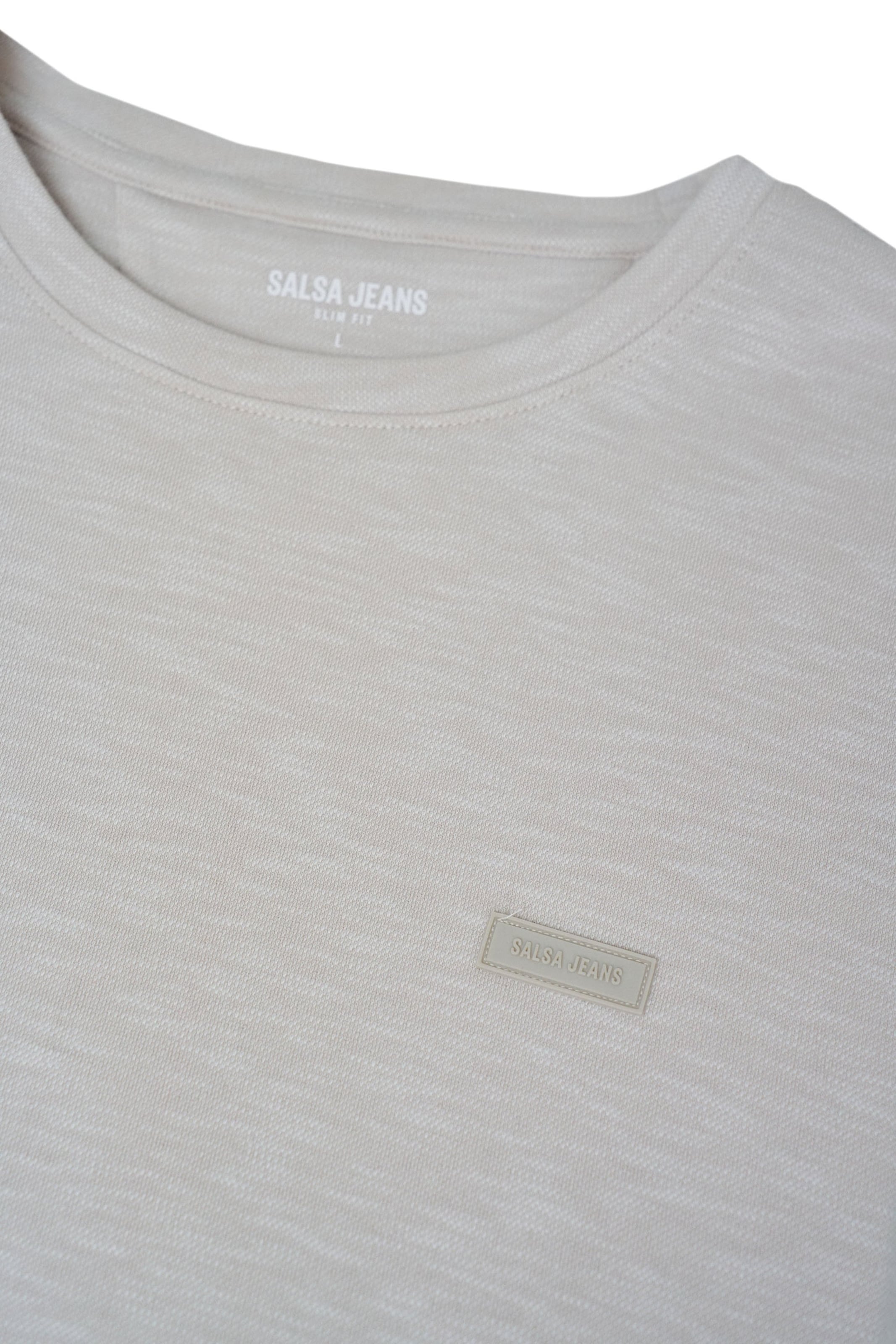 Salsa Jeans T-shirts in Weiß