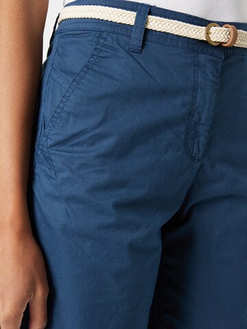 Regular Pantalon chino TOM TAILOR en bleu