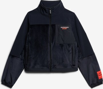 Superdry Tussenjas in Blauw: voorkant