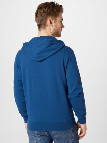 FRANKLIN & MARSHALL Sweatjacke in Blau