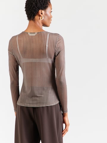 MSCH COPENHAGEN - Camiseta 'Janie Illenora' en marrón
