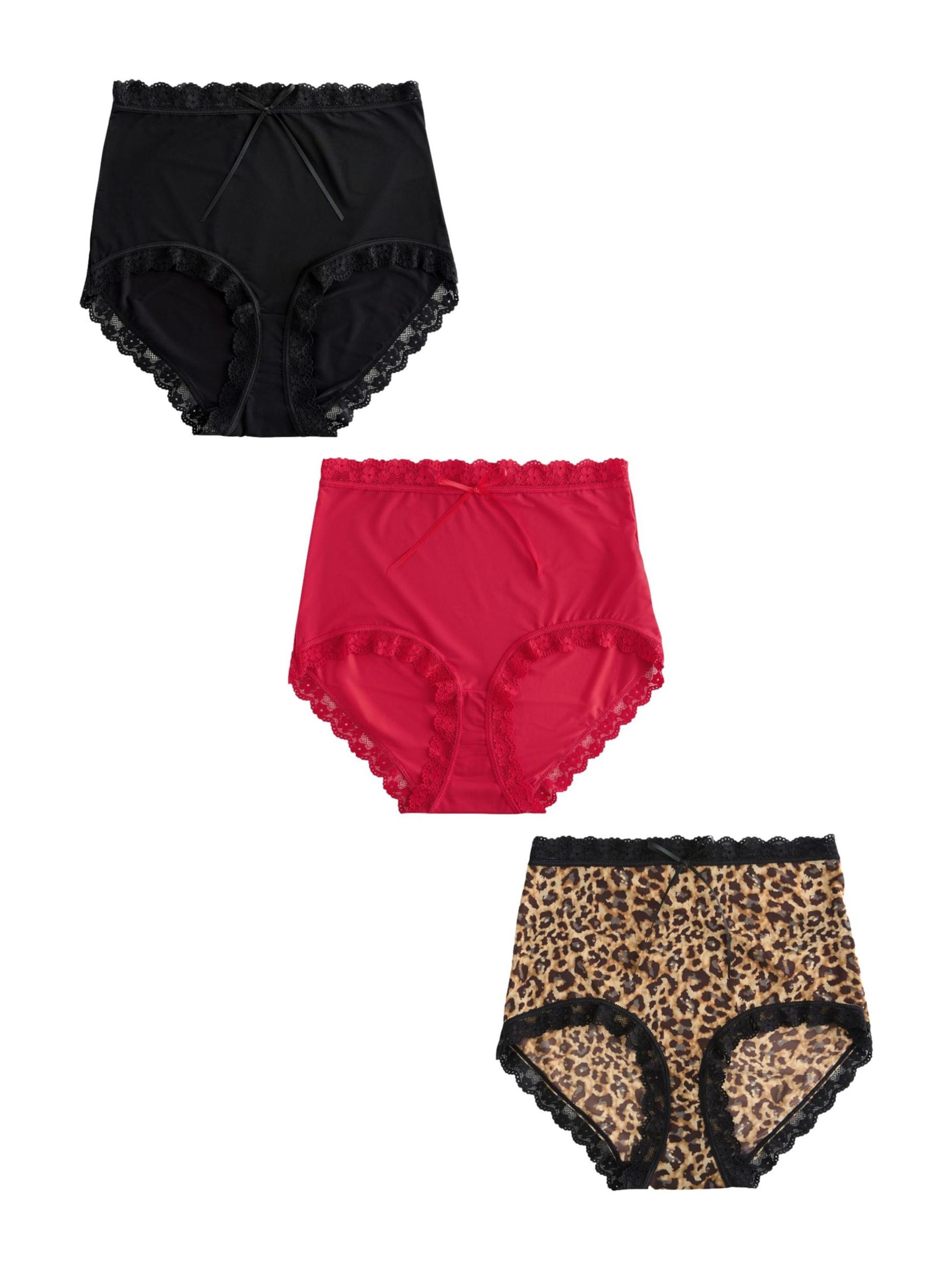 Next Panty in Braun: Vorderseite