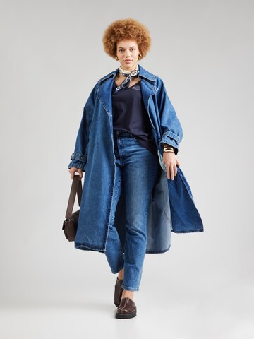 ONLY Carmakoma Shirt 'CARBONNIE' in Blue