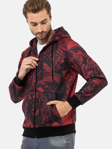 Veste de survêtement CIPO & BAXX en rouge