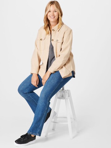 Tom Tailor Women + Between-Season Jacket in Beige