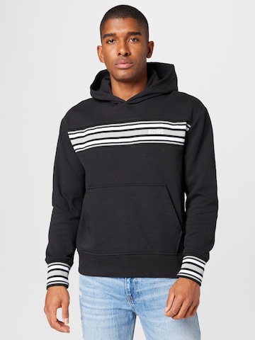 Michael Kors Sweatshirt in Black: front