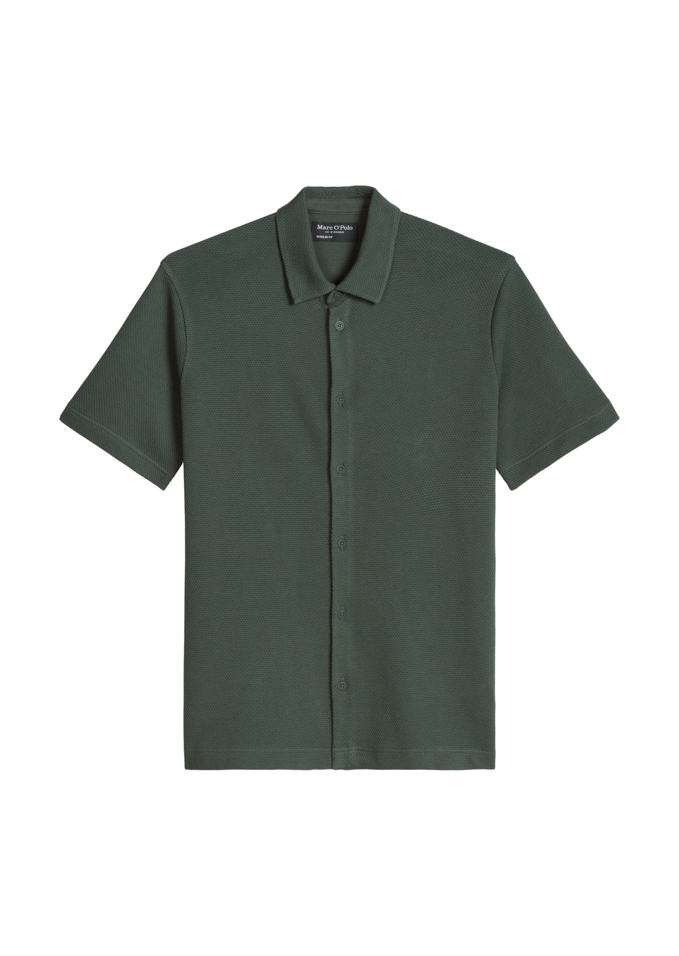Marc O'Polo Regular Fit Hemd in Grau: Vorderseite