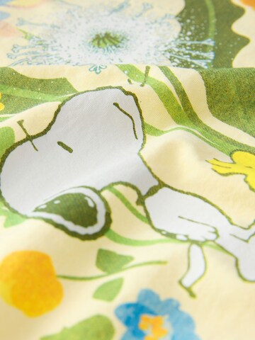 T-shirt 'Snoopy Flower' Next en jaune