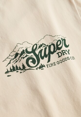 T-Shirt Superdry en beige