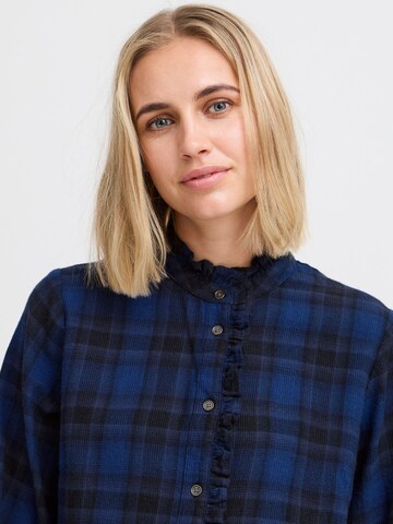 PULZ Jeans Blouse 'Katelyn' in Blue