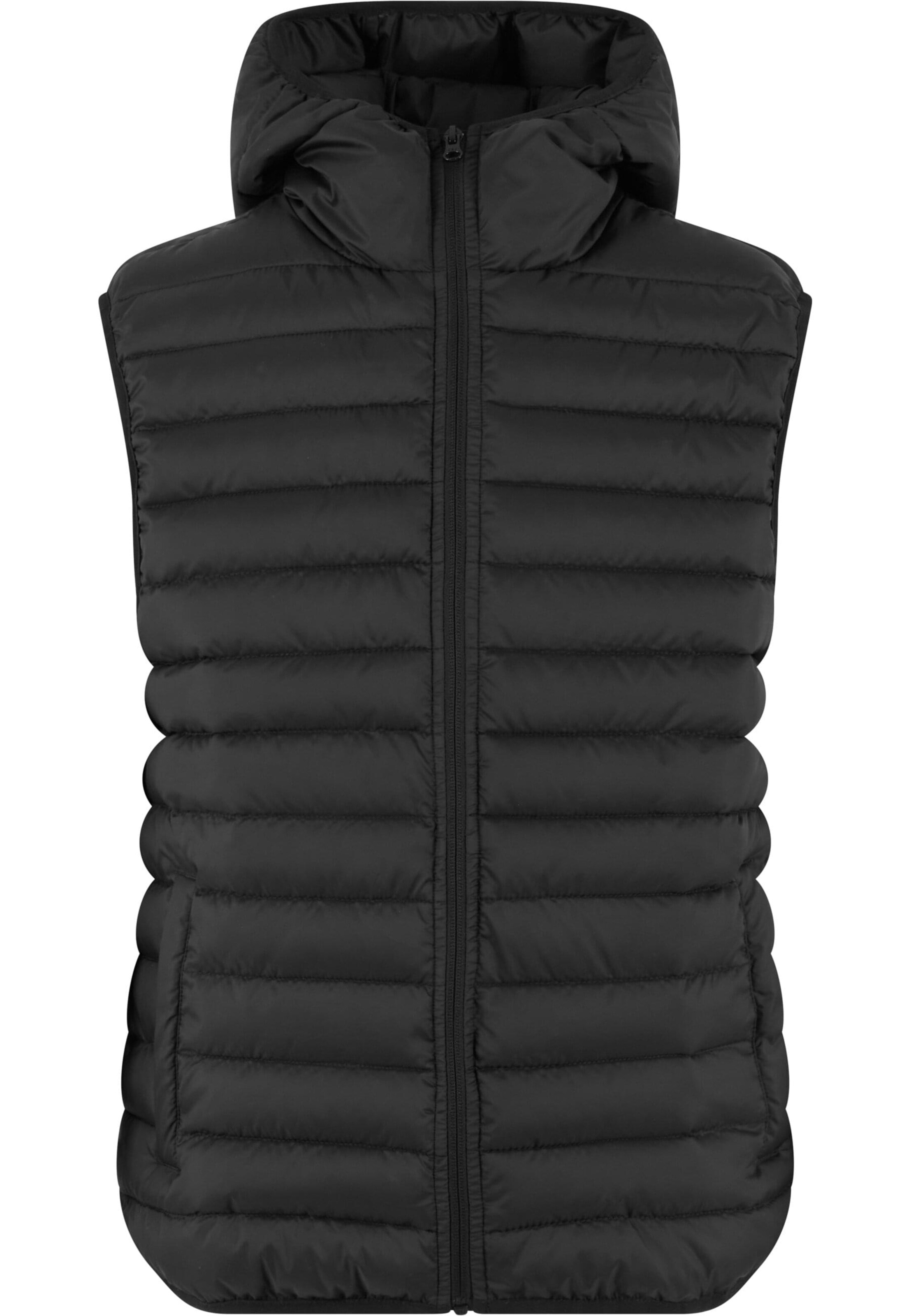 Gilet Urban Classics en noir : devant