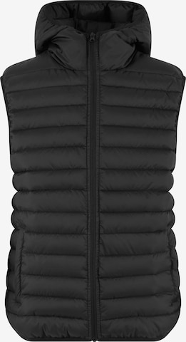 Urban Classics Bodywarmer in Zwart: voorkant