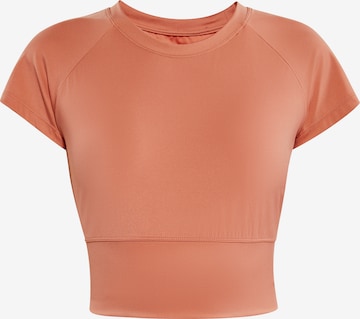 myMo ATHLSR Performance Shirt in Orange: front