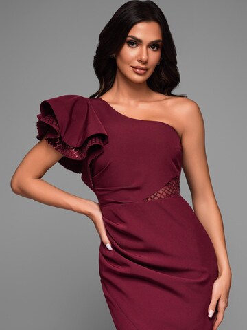 Ombre Abendkleid‌‌ in Rot