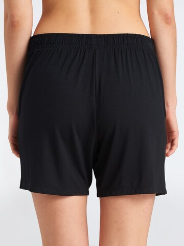 SCHIESSER Pyjamabroek 'Mix & Relax' in Zwart